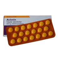 Купить Аклотин (Тиклопидин, аналог Тикло) таблетки 250мг №60 в Саратове