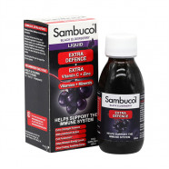 Купить Самбукол экстра защита для взрослых и детей старше 12 лет (Sambucol Extra Defence) сироп 120мл в Кемерово